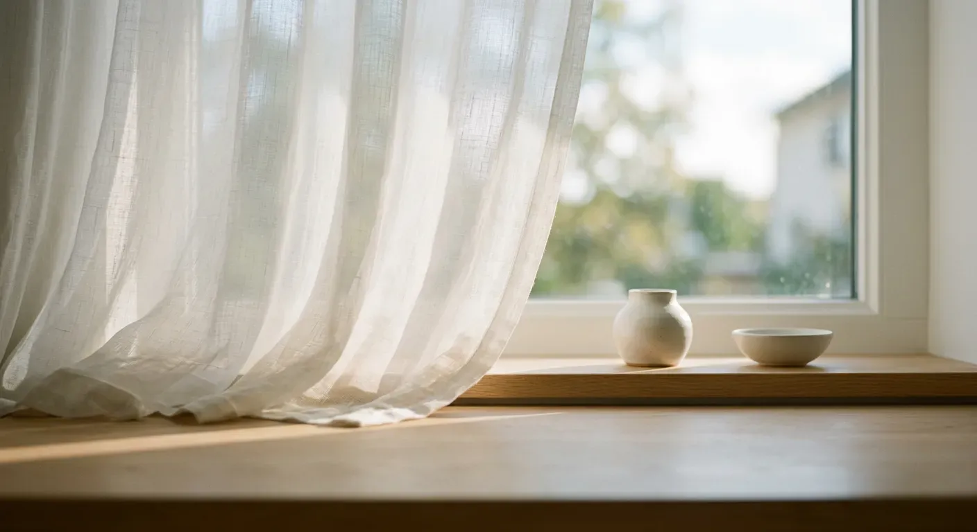 Light through a window representing clarity